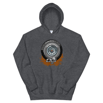 Rolling Classic Rally Wheel Hooded Sweatshirt