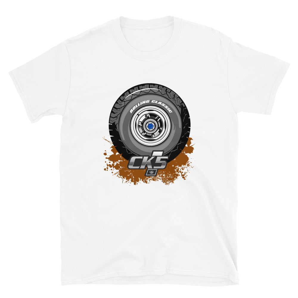 Rolling Classic Dog Dish Hubcap T-Shirt