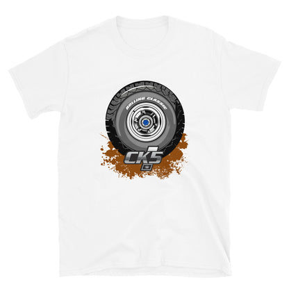 Rolling Classic Dog Dish Hubcap T-Shirt