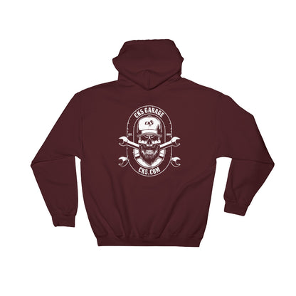 CK5 GARAGE Hooded Sweatshirt (two sided design)