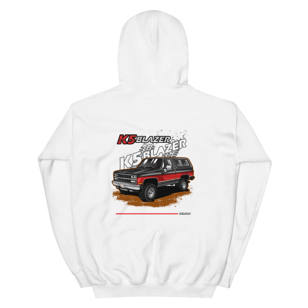 CK5 1989-91 K5 Blazer Hooded Sweatshirt (two sided design)