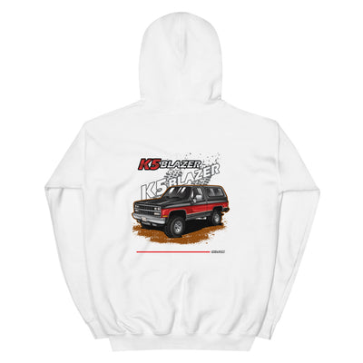CK5 1989-91 K5 Blazer Hooded Sweatshirt (two sided design)