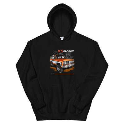 CK5 round eye squarebody K5 Blazer Hooded Sweatshirt