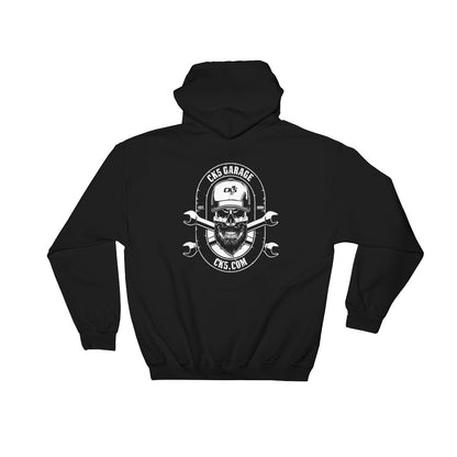CK5 GARAGE Hooded Sweatshirt (two sided design)