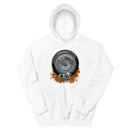 Rolling Classic Rally Wheel Hooded Sweatshirt