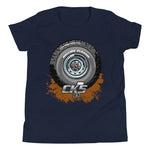 Rolling Classic Rally Wheel Youth T-Shirt