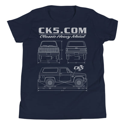 CK5 Blueprint Youth T-Shirt