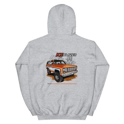CK5 1973-79 K5 Blazer Hooded Sweatshirt (two sided design)