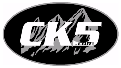 CK5 Oval Logo Sticker