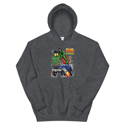 1983-88 Suburban Rat Fink Sub Culture Hooded Sweatshirt