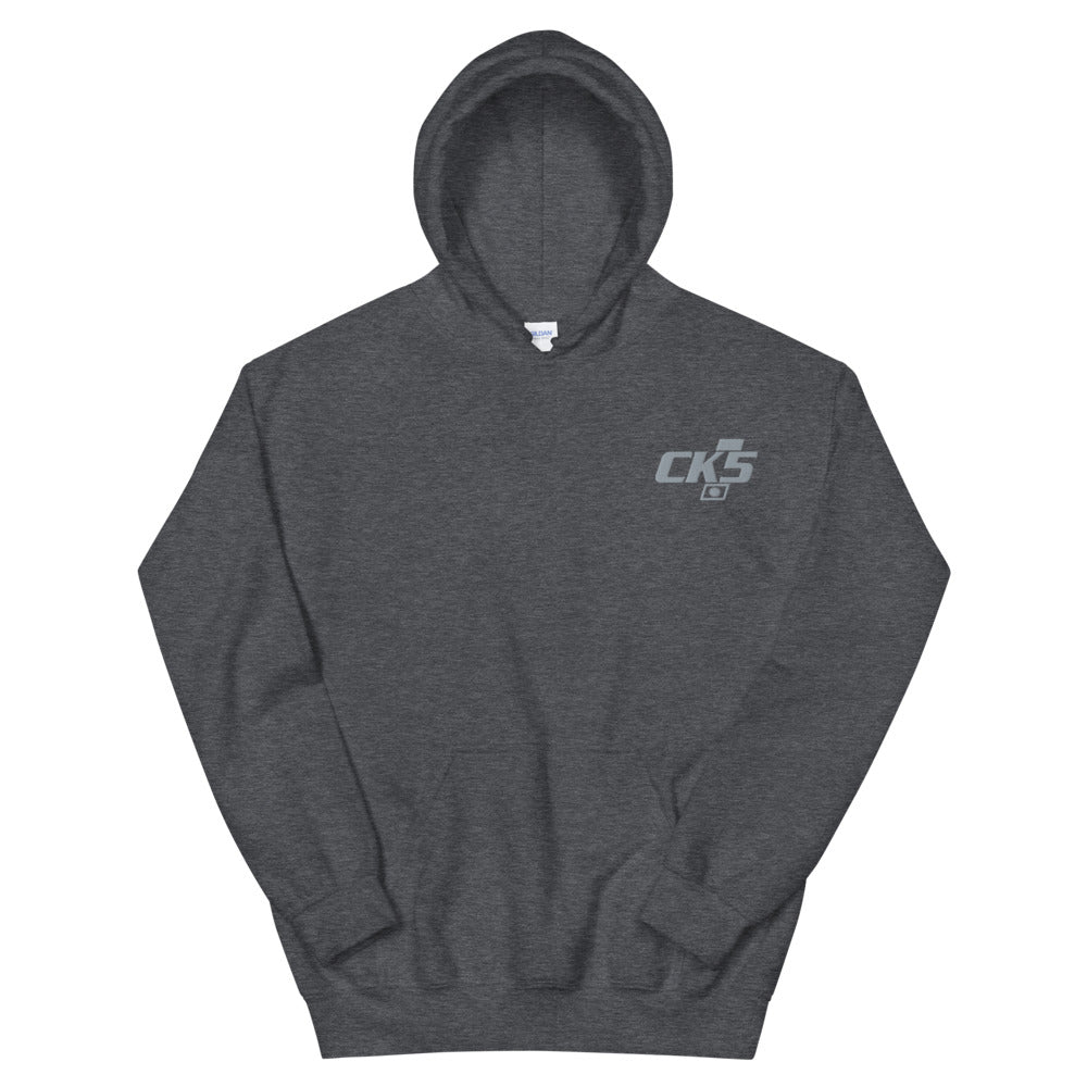 CK5 Embroidered Badge Hooded Sweatshirt