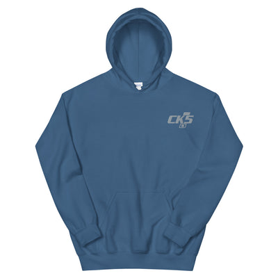 CK5 Embroidered Badge Hooded Sweatshirt