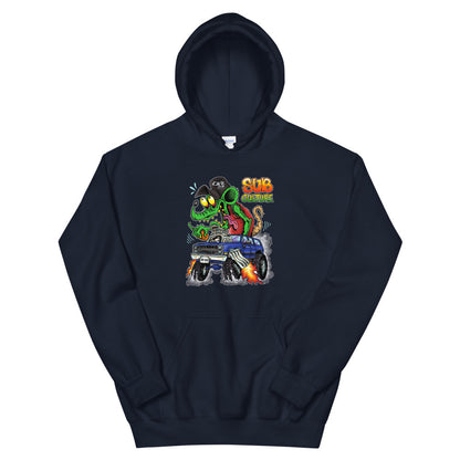 1983-88 Suburban Rat Fink Sub Culture Hooded Sweatshirt