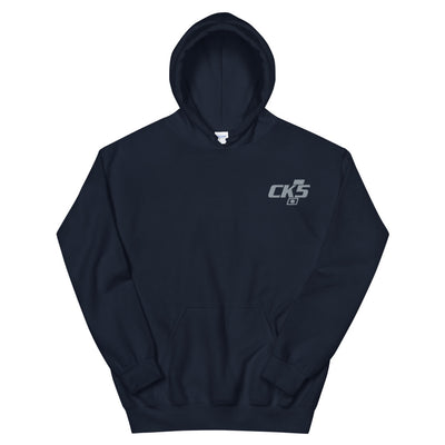 CK5 Embroidered Badge Hooded Sweatshirt